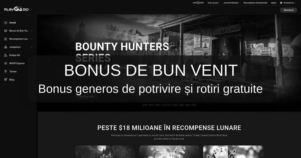 PLAYGG Casino: bonusuri și informații pentru jucătorii din România